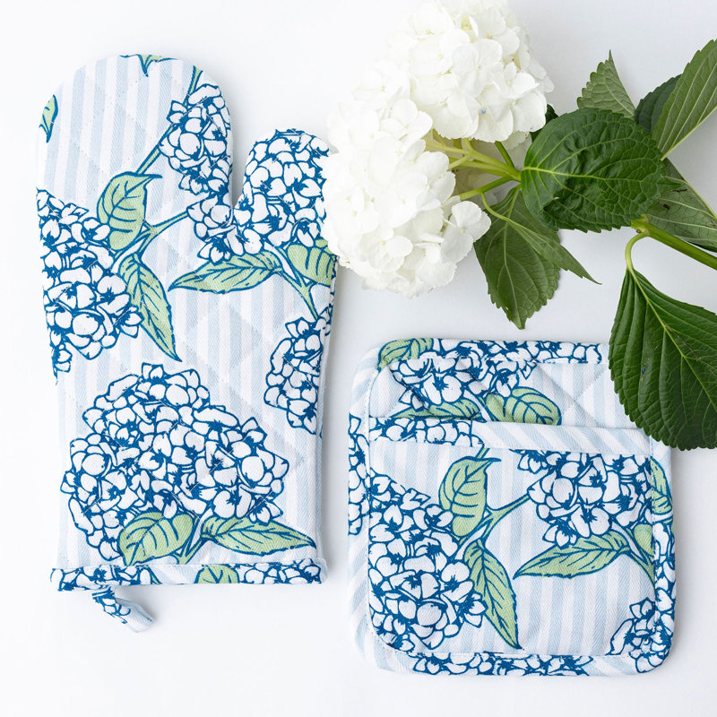 Ensemble de gant hydrangea