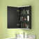 Surface Mount Frameless LED Medicine Cabinet with Mirror and 2 Adjustable Shelves