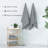 Martex Ultimate 2 Pack Bath Sheet Monument Grey Towel Set-116102870