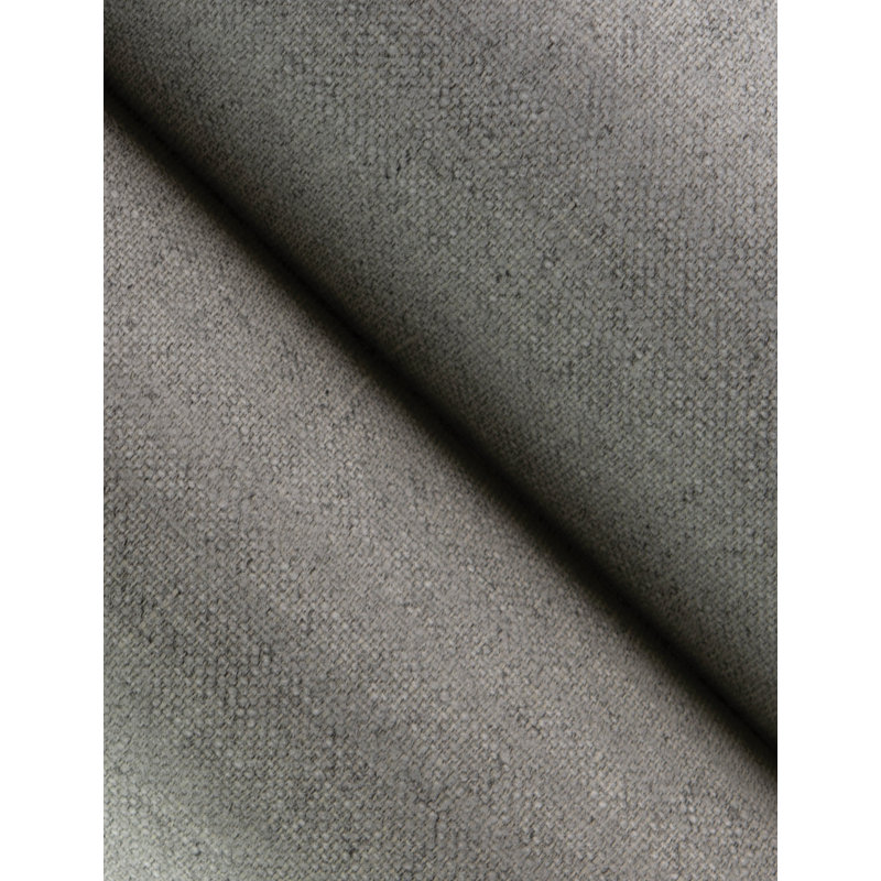 Papier peint tissé en tissu bleu clair Chambray, Gris