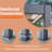 ALL Aluminum Pergola with Adjustable Roof and Solar LED-108203897