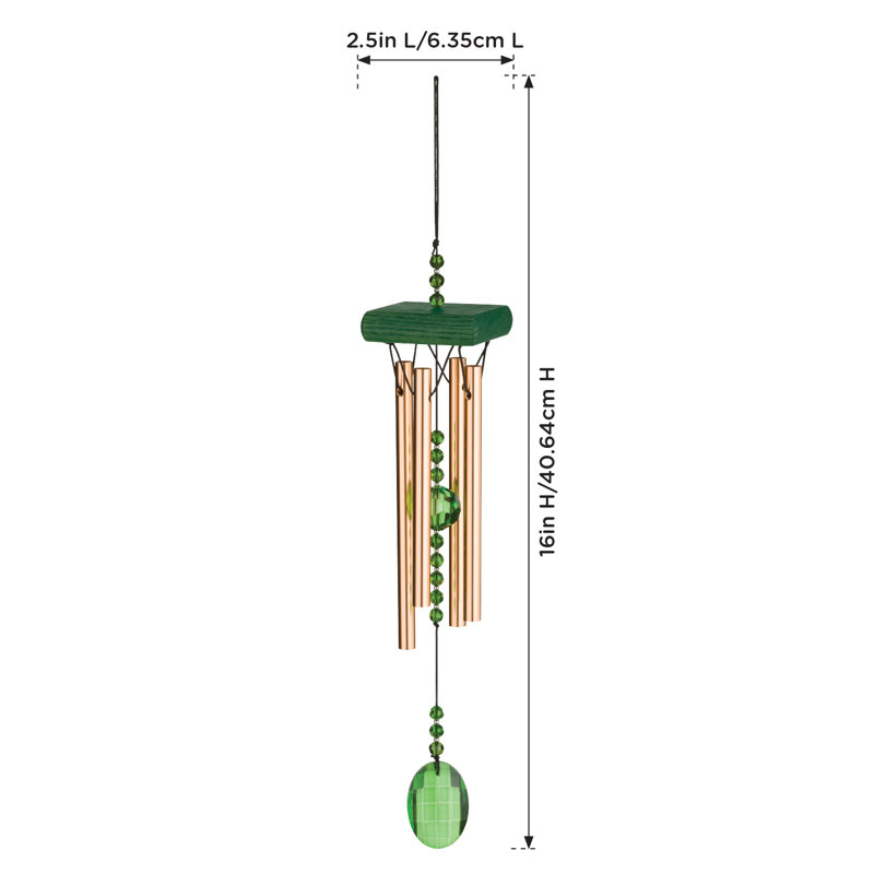 Crystal Chime - Green