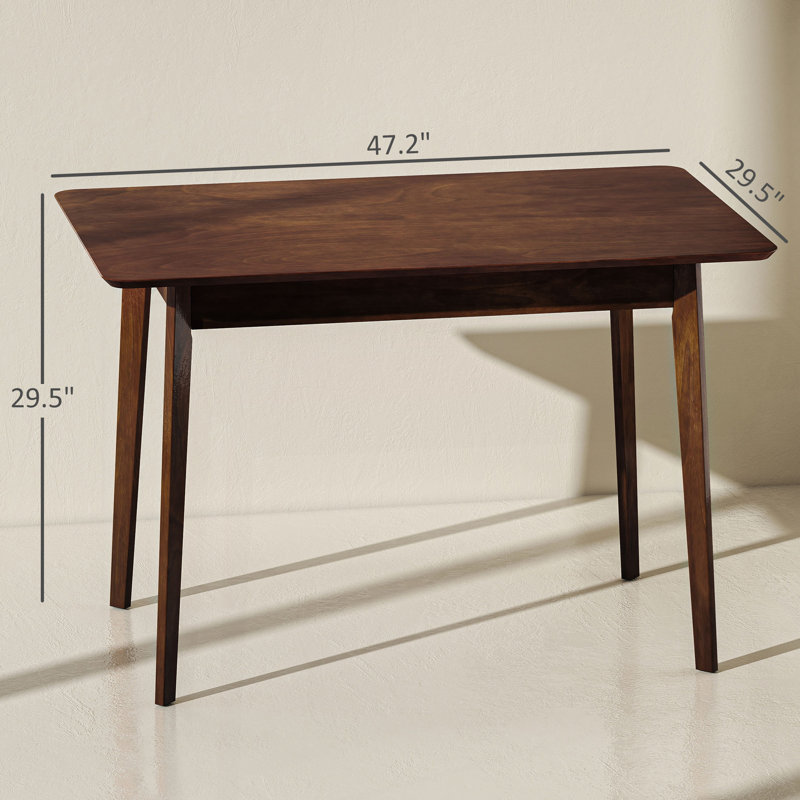 Table de salle à manger Mid-Century, Noyer