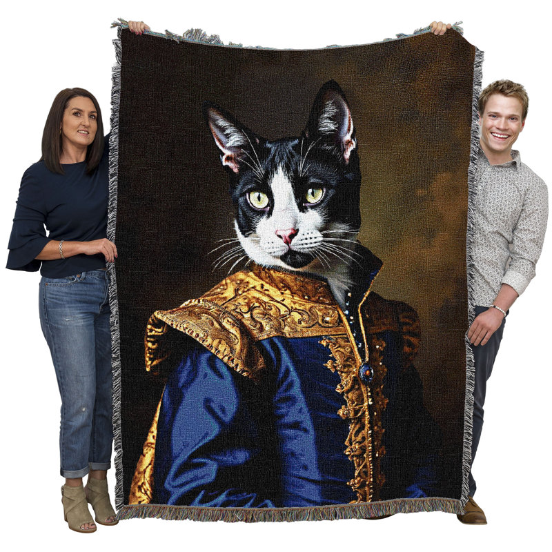 Jeté en coton Pure Country Weavers, Lord Tuxedo