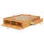 Platform Bed Frame with 4 Storage Drawers and Hydraulic Footboard Storage, No Headboard Style-250005436