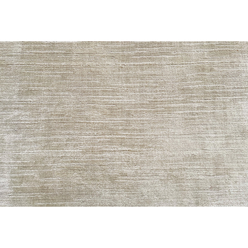 Wool Area Rug in Beige, Rectangle 7'9" x 9'9"