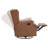 Jillean Upholstered Wingback Manual Rocking Glider Recliner Chair with 360° Swivel-1531251135