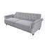 Streator 3 Seater Velvet Sofa Bed-878943892