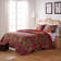 Jewel Boho Patchwork Print Quilt Set with Throw Pillows