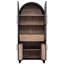 Grand garde-manger arqué 71 "avec tablettes de porte 71"-1236565089
