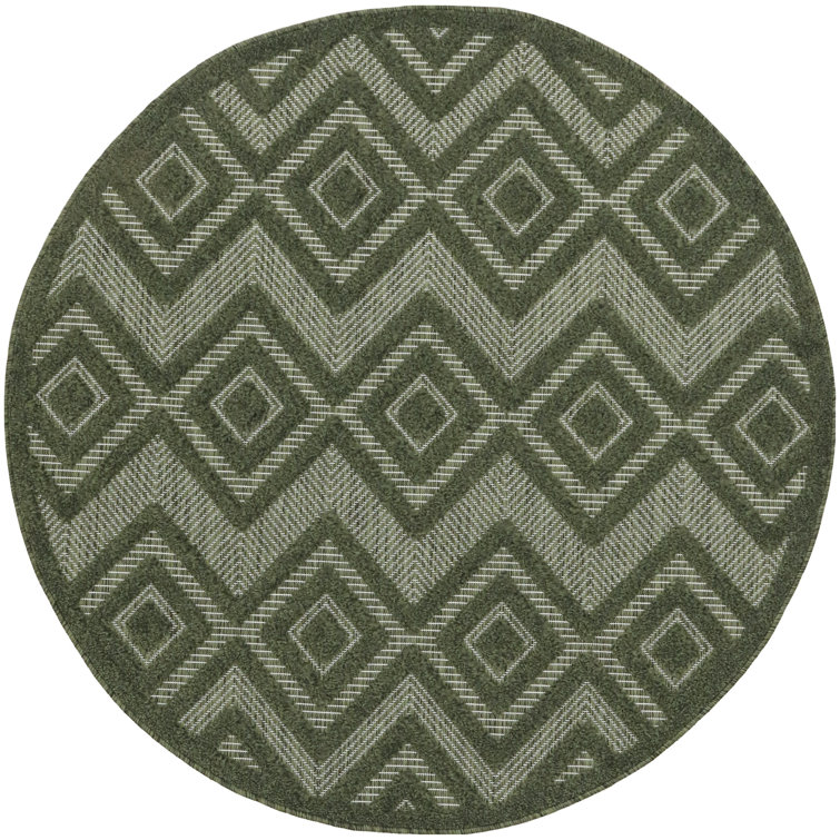 Konstantia Geometric Indoor/Outdoor Area Rug