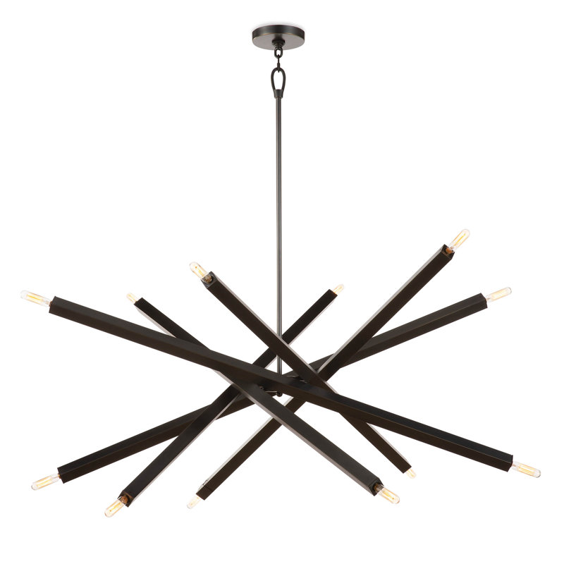 Viper Chandelier, Oil Rubbed Bronze
