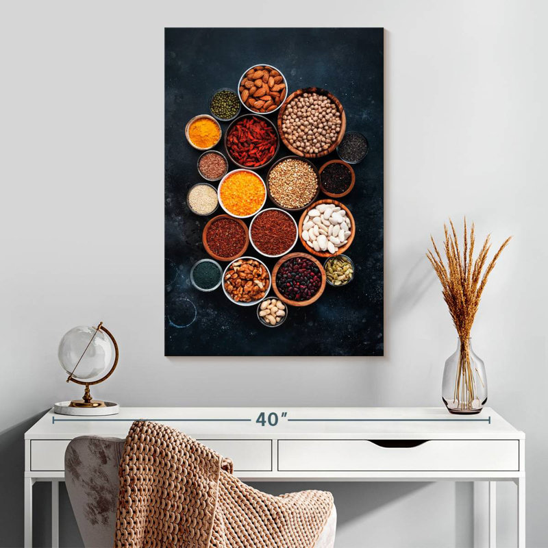 Yarlin Various Superfoods, 30" H x 20" W
