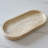 Natural marble oval tray ornament, vintage-style small tray storage dish, suitable for countertops, dressing tables, wardrobes, bedside tables and desks.