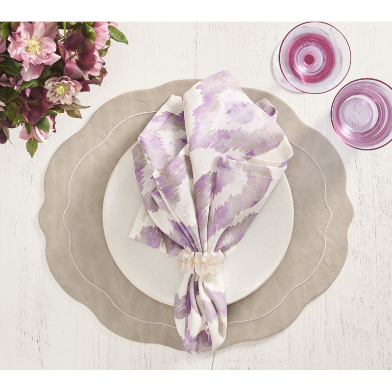 Tailored Placemat, Gray