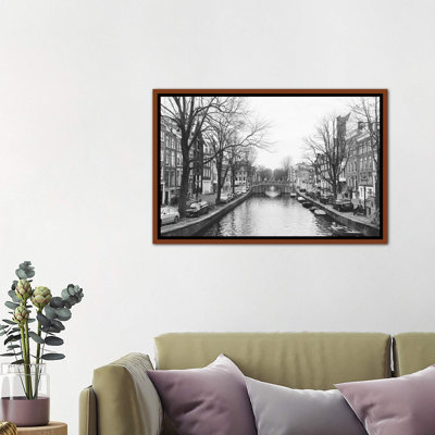 «Amsterdam Canal» par Kelly Rae Roberts - impression d'art graphique