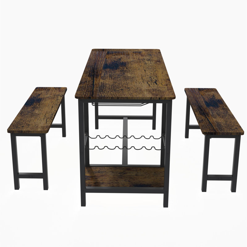 Lasiandra 4 - Person Dining Set