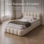 Upholstered Double Bed with Unique Mattress Design-1217427849-1219028958