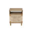 Table de chevet Claudinette en bois fabriqué