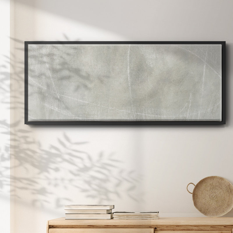 Stone Shadows I- Framed Canvas, 8" H x 20" W