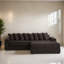 Canapé modulaire faisant face à la droite de 104,02 po avec méridienne-581638809