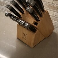 J.A. Henckels International Statement 15 Piece Knife Block Set 13550 015 Dark Brown