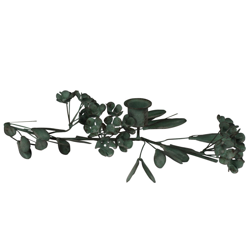 Porte-cône floral, patine verte