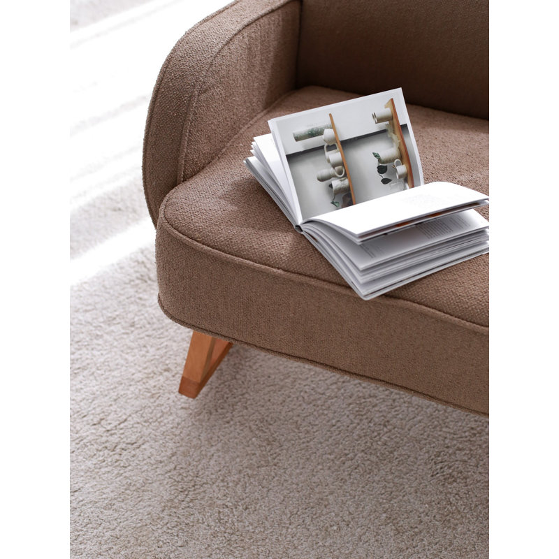 Bina Velvet Swivel Wingback Chair