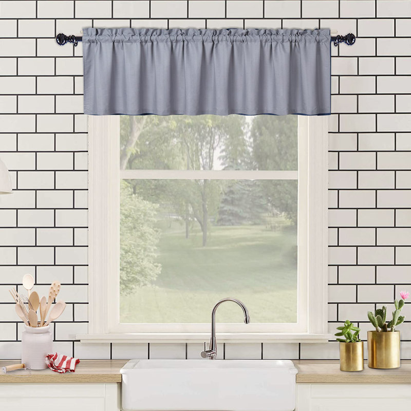 Kitchen Curtain, Gray