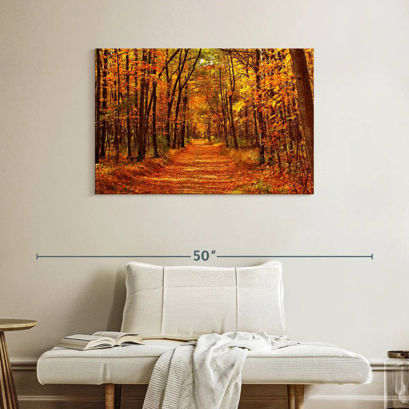 Alvord Maple Forest Pathway, 26" H x 39" W