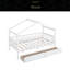 Lit simple en bois avec deux tiroirs-2114503015