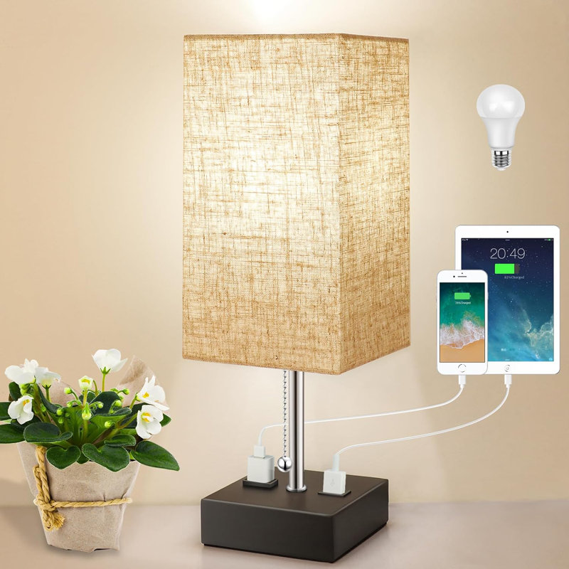 Vilve Metal USB Table Lamp