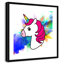 Art sur toile licorne arc-en-ciel-47848638-47848627