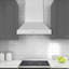 Ancona 30" Convertible Pro Series Wall-Mounted Pyramid Range Hood in Stainless Steel