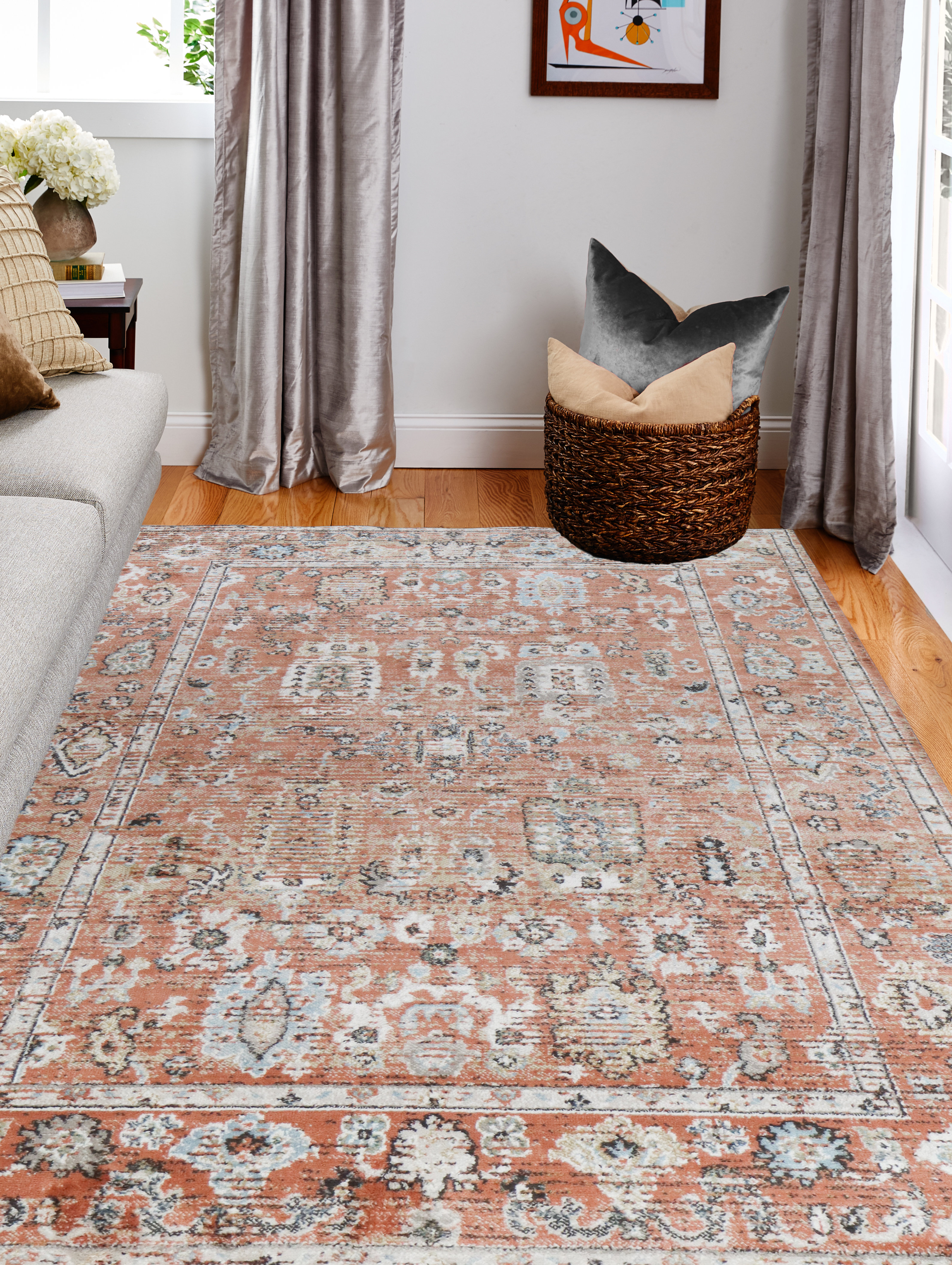 Litchfield Handmade Flatweave Wool/Cotton Area Rug in Cream Langley Street Rug Size: Rectangle 5' x 7'6