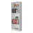 White 5-Shelf Bookcase-230035853