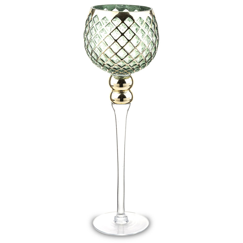 Kanauga Glass Tabletop, 40cm H x 13cm W x 13cm D