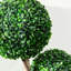 Plante artificielle pour la décoration d'intérieur et d'extérieur, plantes artificielles en pot, 3 boules, topiaire, bureau à domicile, décoration de salon