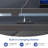 Bed Frame with Storage Headboard, Metal Platform Bed Frame with RGB Lights & Outlets-1361641595