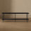 Console contemporaine 71 po avec 2 tablettes Celine