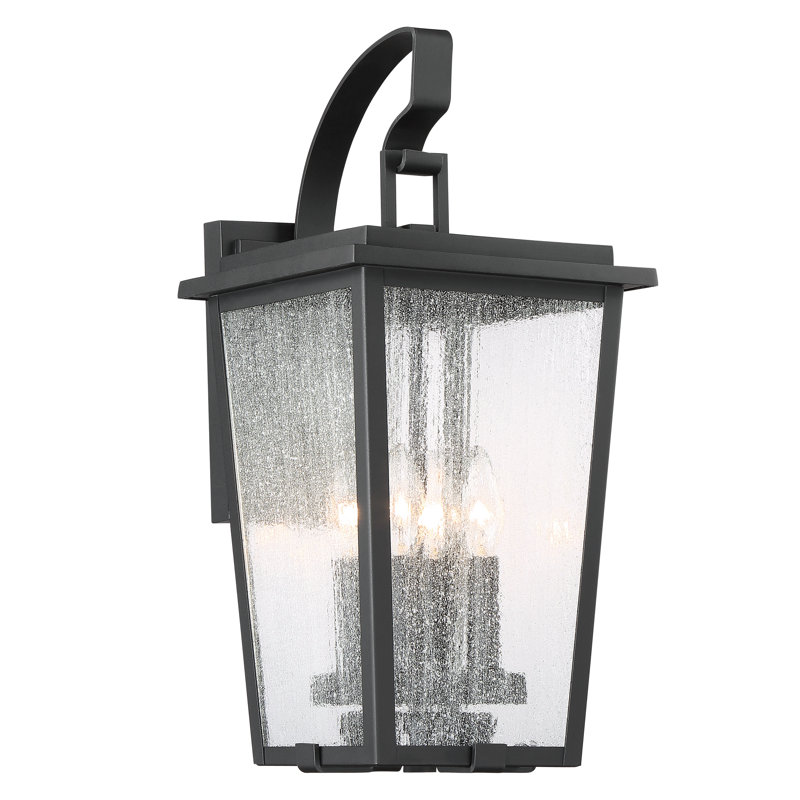 Lanterne murale d'extérieur 4 lumières Parkins, H 23 po x l 11,25 po x P 7,25 po