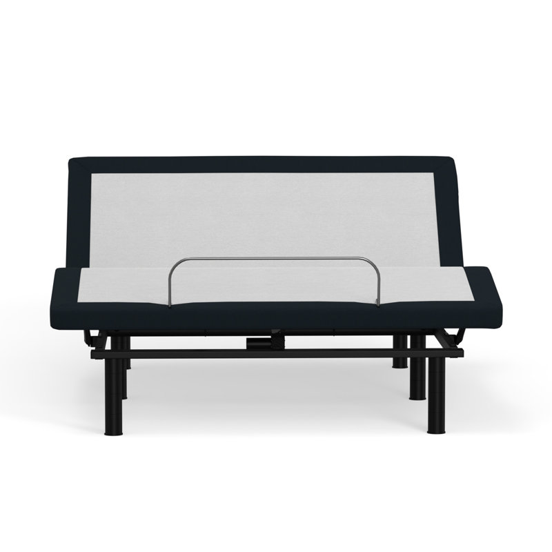 Base de lit double réglable: massage isolé de la tête ou des pieds, chargeurs, télécommande sans fil à DEL, port de charge, nuit
