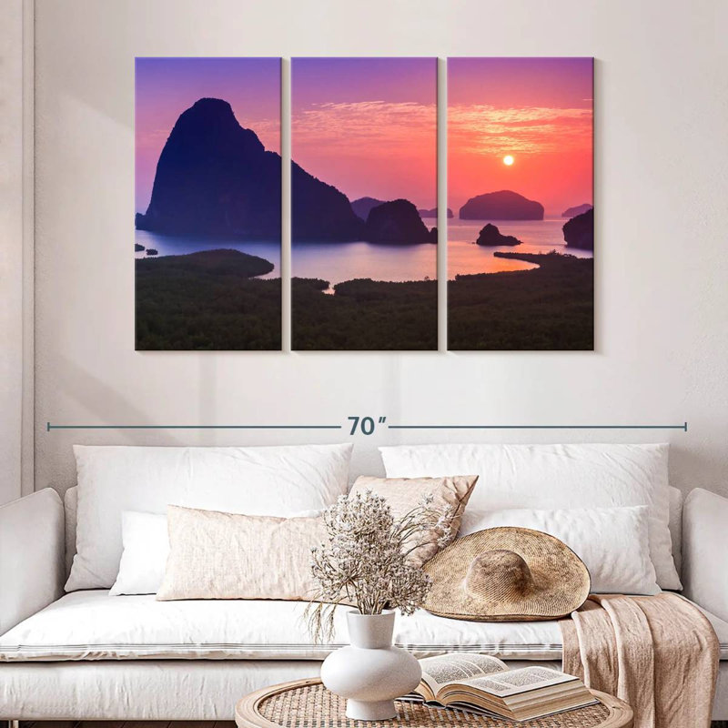 Alvord Phang Nga Bay, 32" H x 50" W