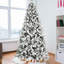 Arbre de Noël à charnière avec lumières à DEL colorées, boule G45, fil mémoire et support en métal stable-1477270143