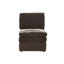 Modern Living Room - Canapé modulaire en suède graphite 6 pièces avec coussin-478971512