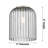Brion Addeline 3 Light 25" Bath Vanity  Shade-324167299-328737699