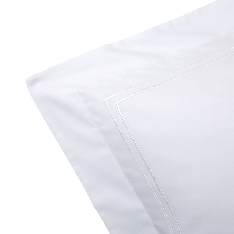 Duo Sham, Boudoir, White
