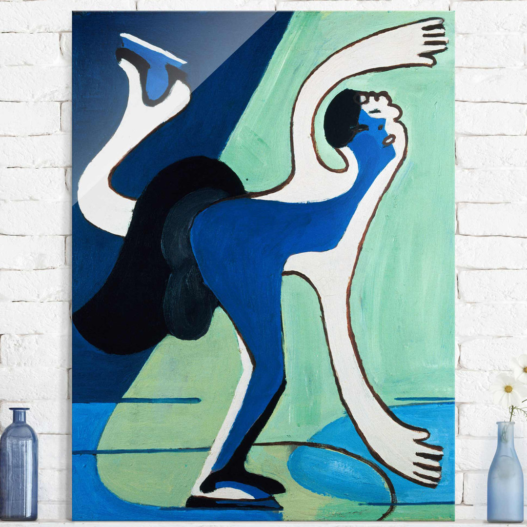 Glasbild Skater von Ernst Ludwig Kirchner