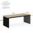 78.74 Inches Double Computer Desk For 2 Person – Extra Long Industrial Workstation With Heavy Duty Metal Frame(Not Including Chair)-831717983-831717969