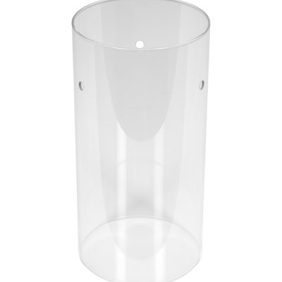 Abat-jour tambour suspendu en verre de 9,5 po (vissé)